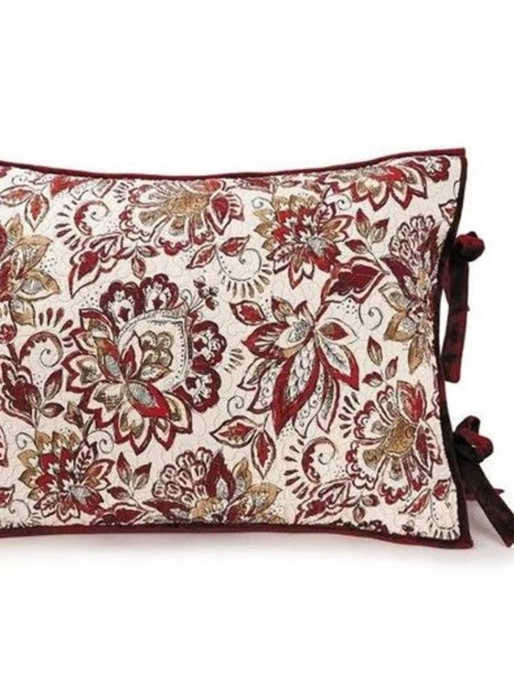 Brand New in Package Better Homes & Gardens Red Velvet Standard Sham Set.